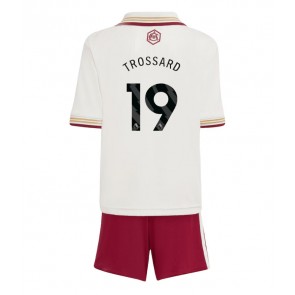 Arsenal Leandro Trossard #19 Dětské Alternativní dres komplet 2025-26 Krátký Rukáv (+ trenýrky)